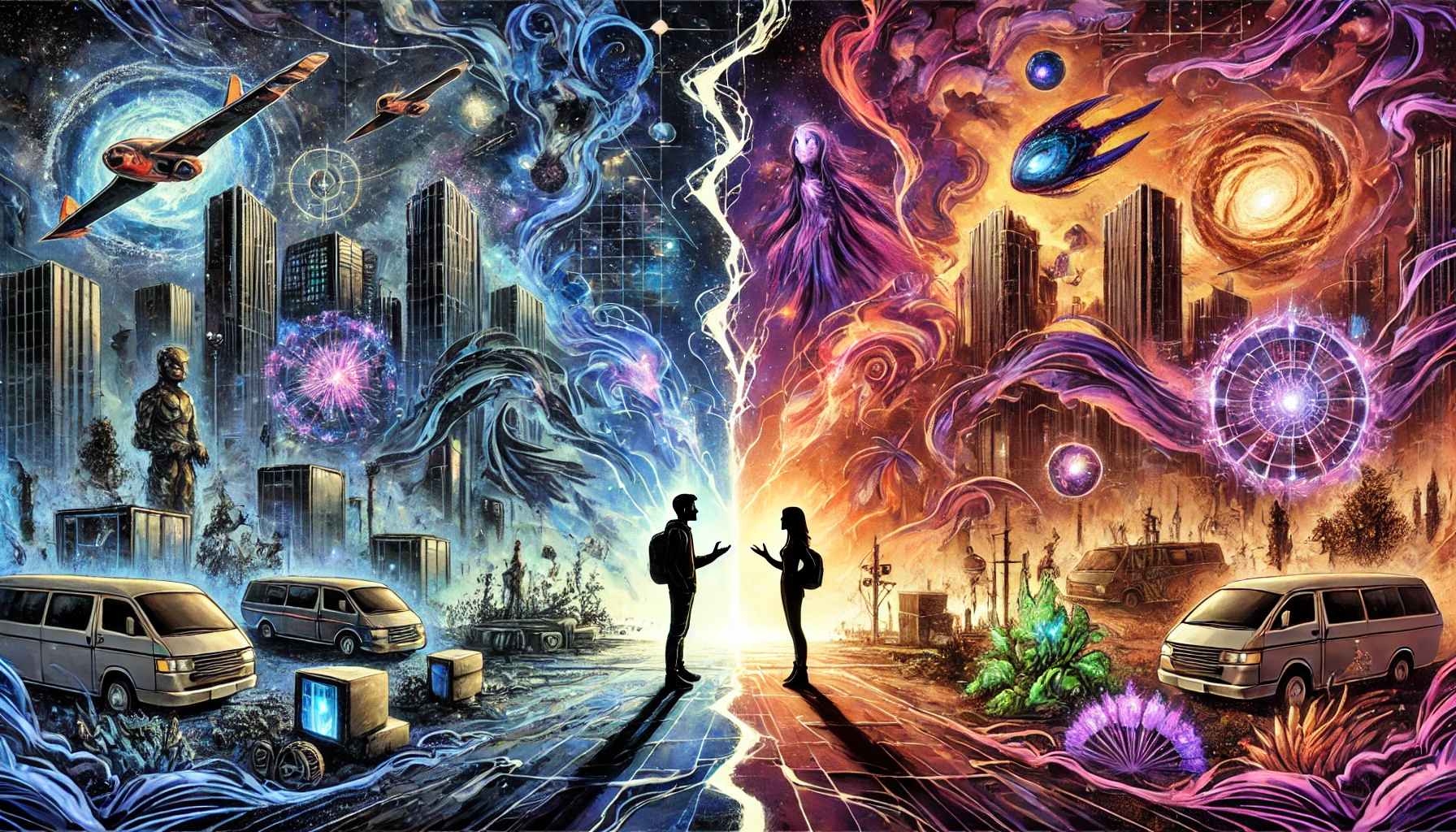 [Fracturing reality (Dall-E)]