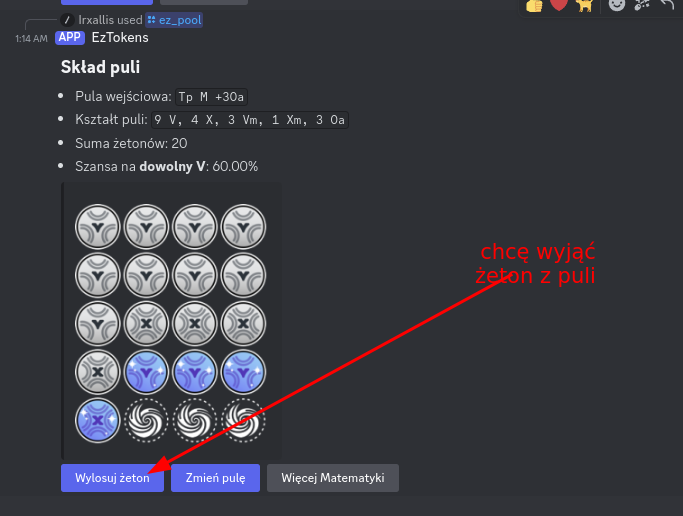 [Pociągnąć żeton]