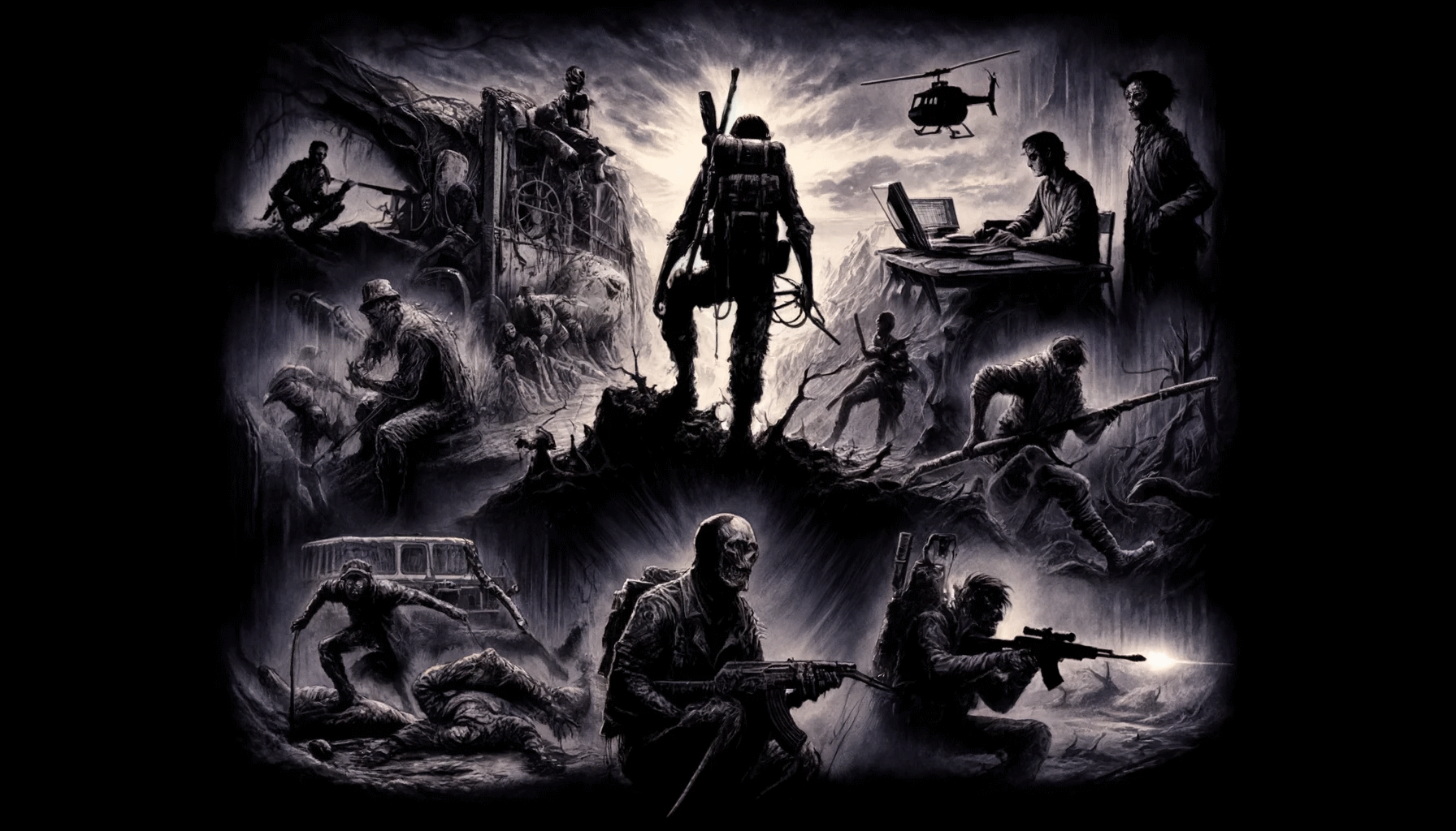 [The Survivor, ilustracja archetypu (Dall-E)