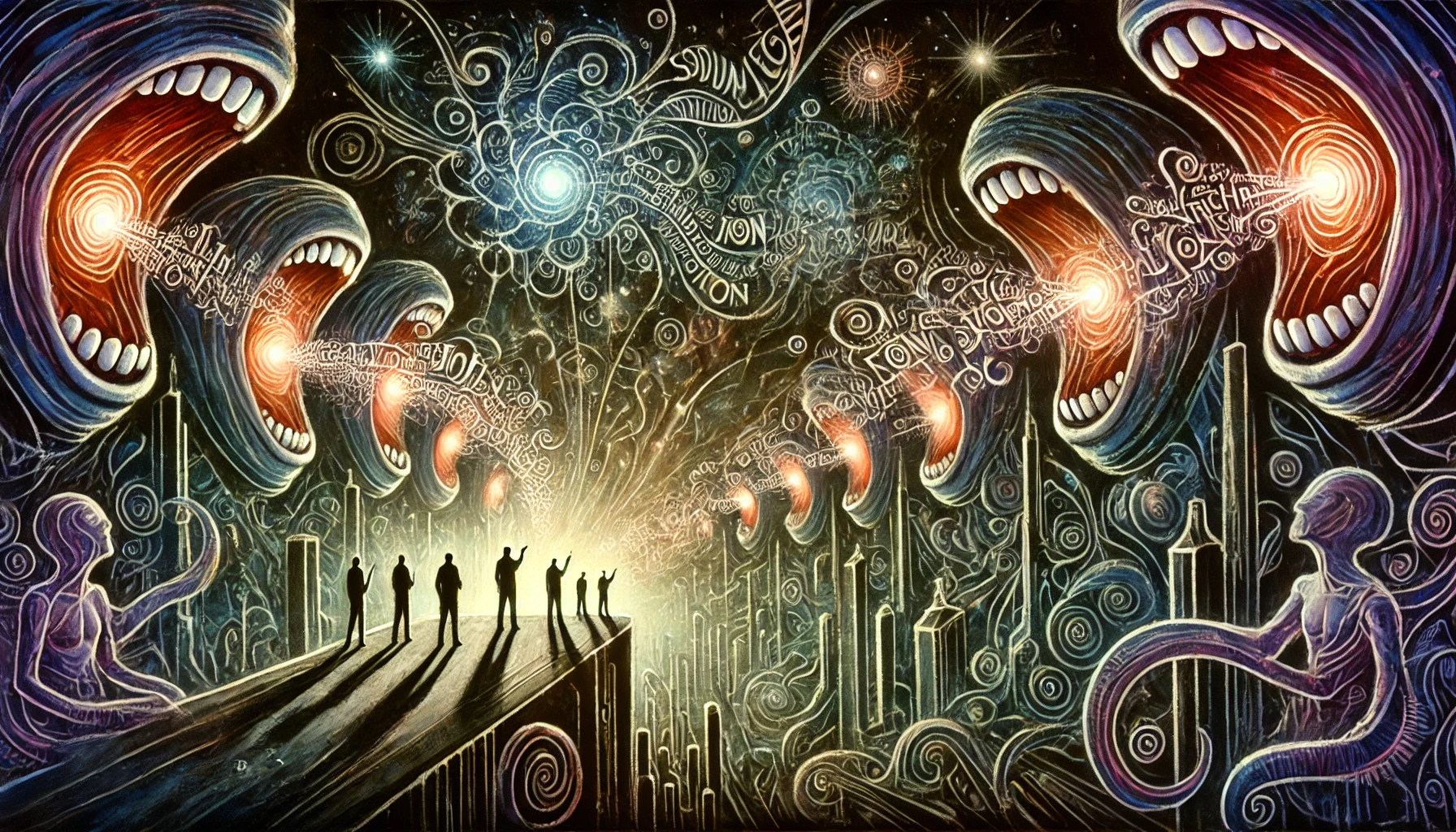 [Words creating the world]